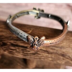 Angel Blessing Stretch Bracelet Angel Watching Over You Stars Multicolor